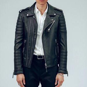 Xs Men’s leather Jacket by Boda Skins.